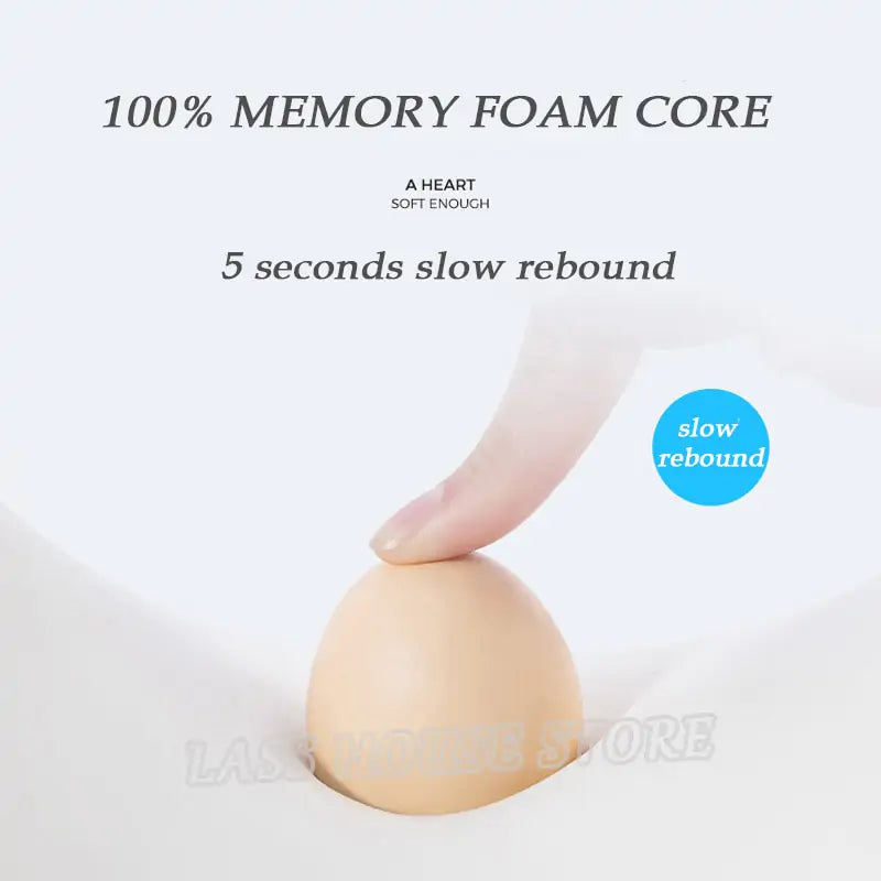 Orthopedic Hemorrhoid Seat Cushion - Memory Foam for Car, Office Chair, and Pain Relief