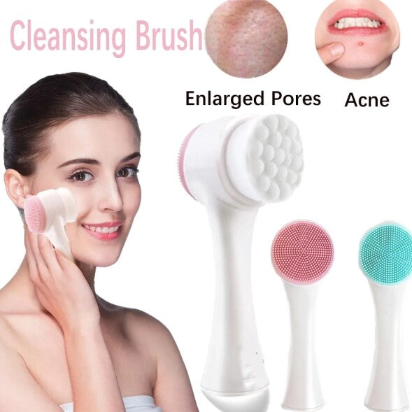 Cleanse & Massage: Silicone Facial Brush for Radiant Skin