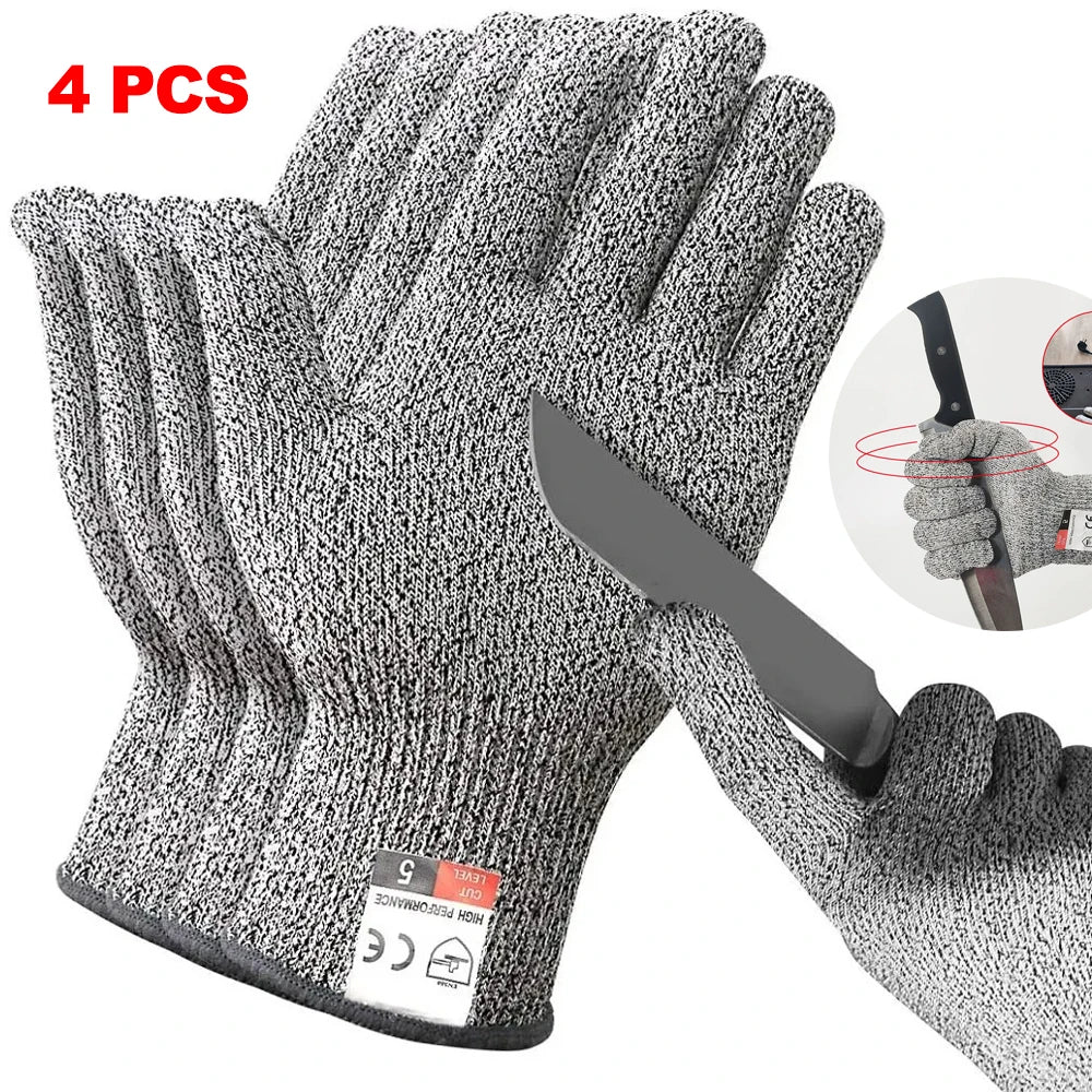 Ultimate Hand Protection: HPPE Level 5 Cut-Resistant Gloves