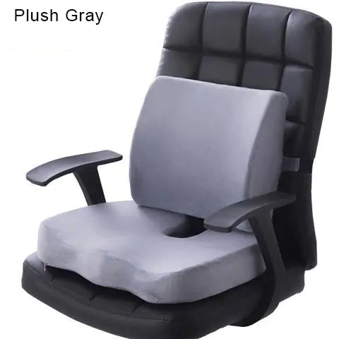 Orthopedic Hemorrhoid Seat Cushion - Memory Foam for Car, Office Chair, and Pain Relief