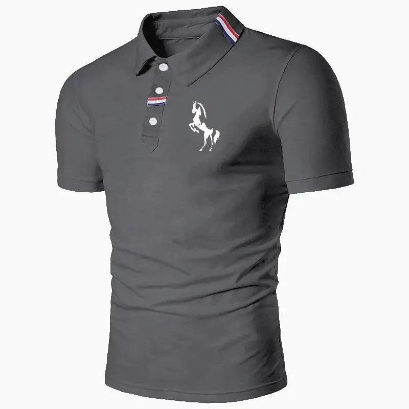 Elevate Your Wardrobe with Our Short Sleeve Polo Shirt for Men