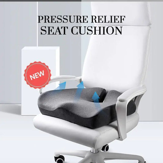 Conquer Seat Discomfort: Pressure Relief Cushion for Back, Tailbone, & Sciatica