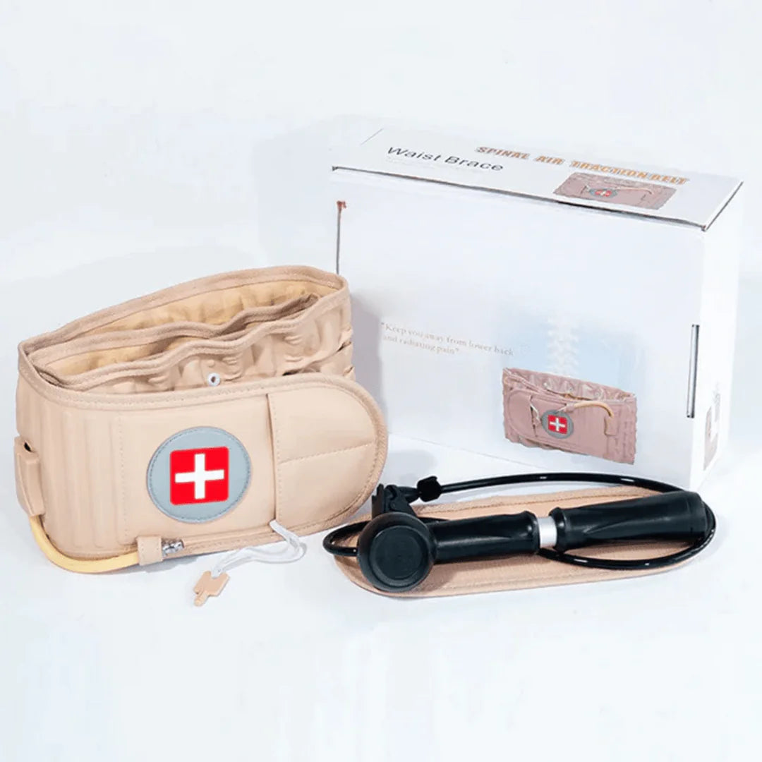 Lower Back Support Belt - Air Pressure Spinal Decompression for Pain Relief