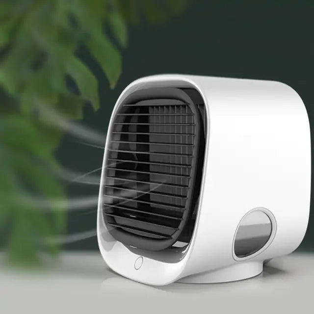 Mini Desktop Air Conditioner - Portable, Adjustable, and Multi-Angle Cooling