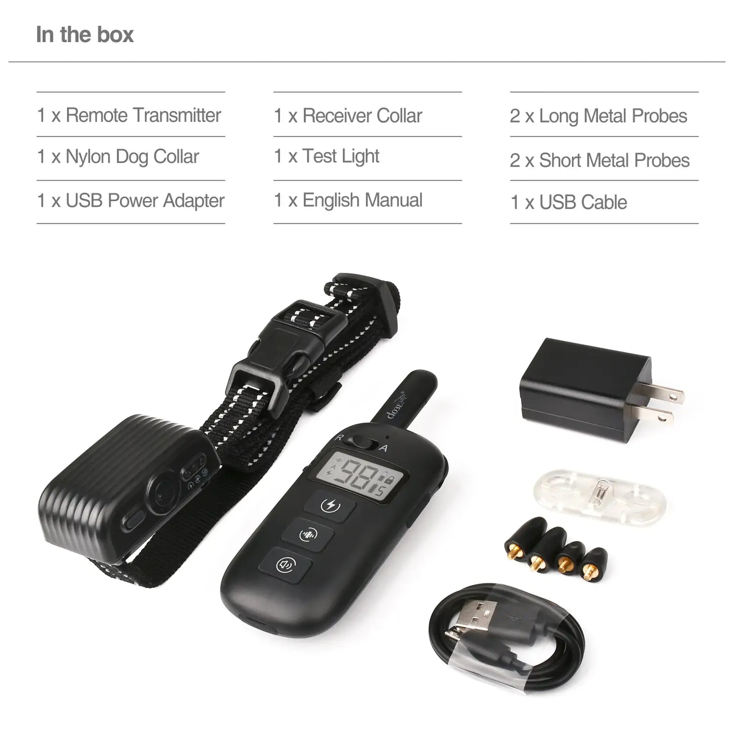 Anti-Barking Training Device - Ultrasonic Bark Control, Safe for Pets and Humans