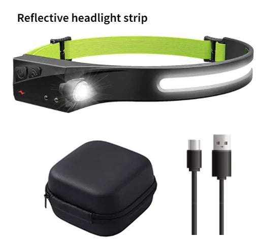 Super Powerful LED Flashlight - Dual LEDs (XHP99+ COB) for Long and Close Range Lighting, 1500m Range