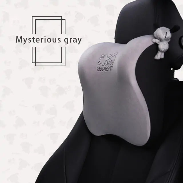 Car Seat Lumbar Pillow - Enhanced Support for Comfortable, Pain-Free Driving