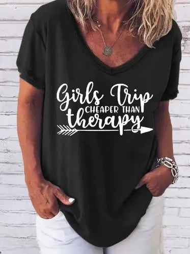 It's Girls' Trip Time! "Girls Trip Therapy" Tee