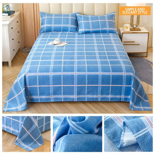 Soft, Breathable Luxury: Pure Cotton Bed Sheet Cover