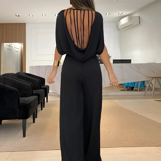Stella Sleeveless Jumpsuit: Retro-Inspired Elegance Meets Modern Chic