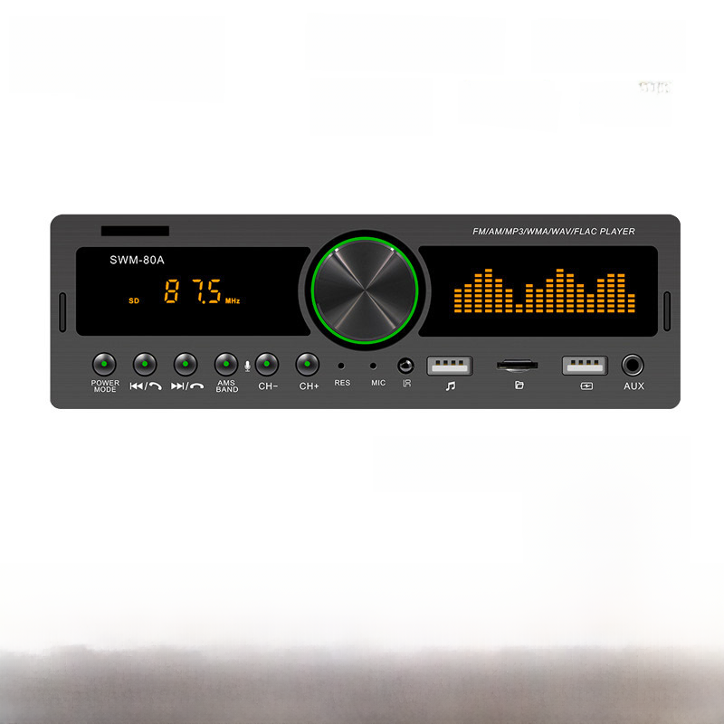 New Car Bluetooth MP3 Player - U Disk Plug, TF Card, FM Radio, Lossless Music Player