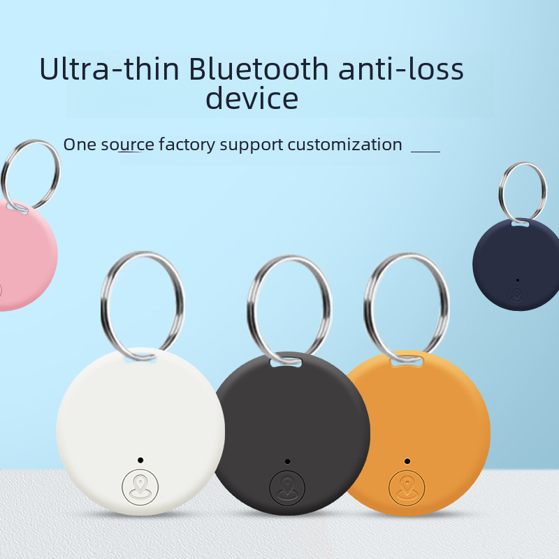 Bluetooth Anti-Lost Device with Key Ring - Two-Way Finder, Selfie Locator, Universal for Pets, Backpacks, and Luggage