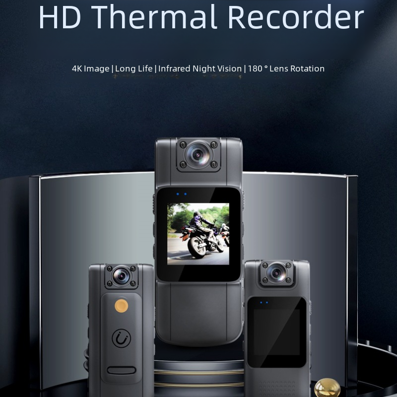 New WiFi Digital Video Camera - 1080p HD Motorcycle Handheld Back Clip Law Enforcement Recorder