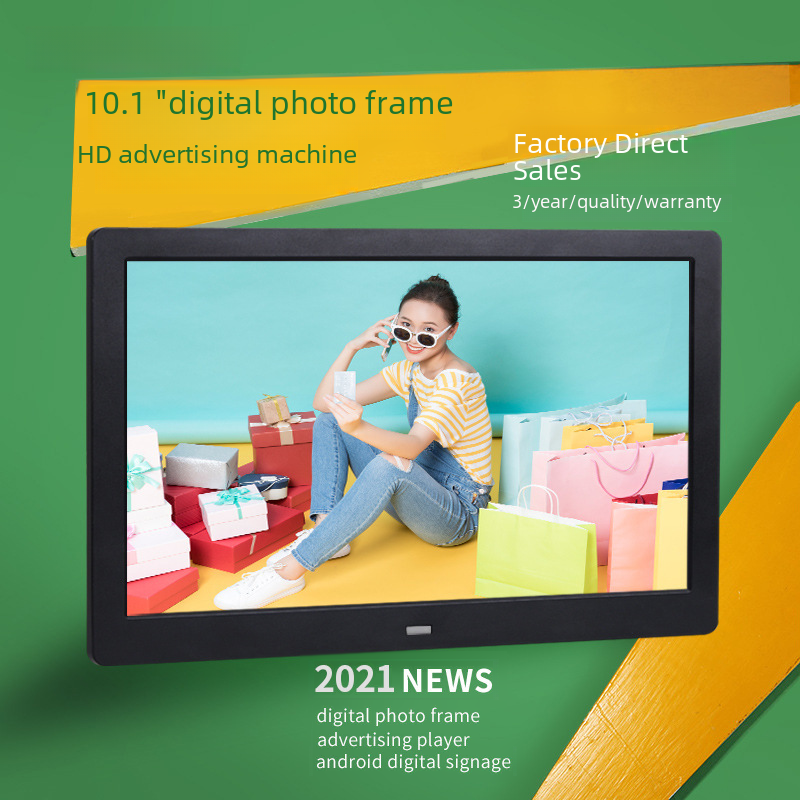 10-Inch Digital Photo Frame - Cross-Border Electronic Album and Advertising Display