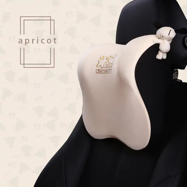 Car Seat Lumbar Pillow - Enhanced Support for Comfortable, Pain-Free Driving