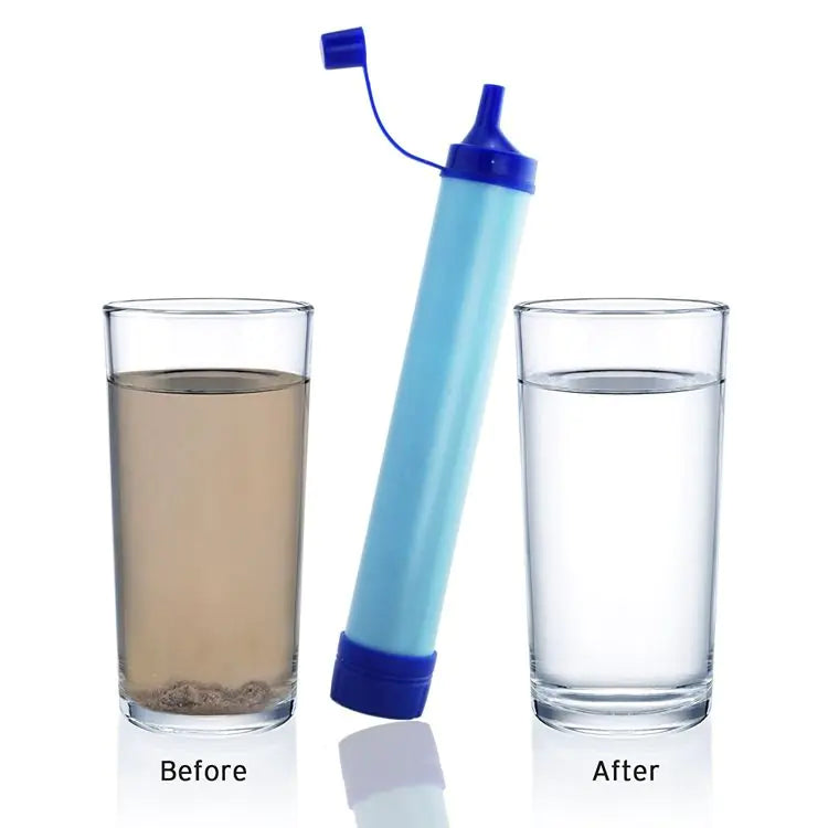 Emergency Survival Water Filter - Advanced Filtration for Safe Drinking Water Anywhere