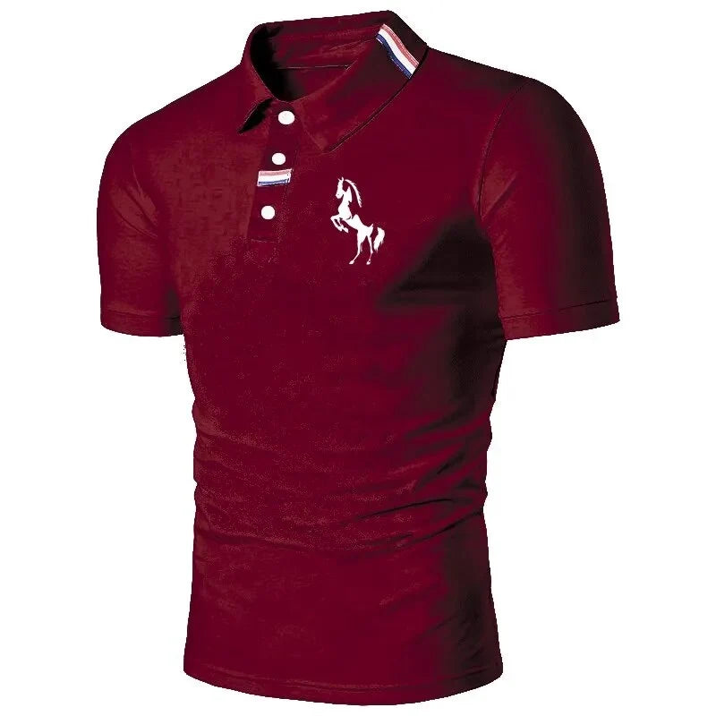 Elevate Your Wardrobe with Our Short Sleeve Polo Shirt for Men