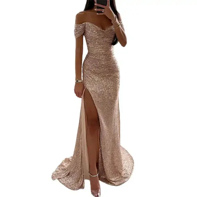 Sparkle & Shine: The Ultimate Sequin Evening Dress