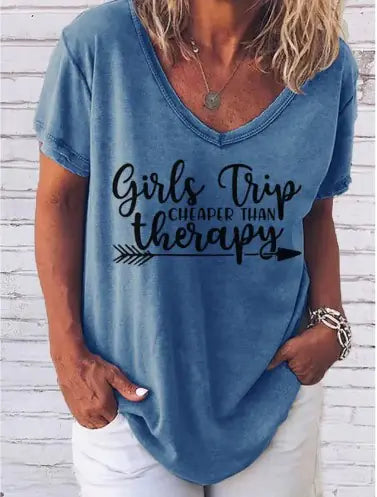 It's Girls' Trip Time! "Girls Trip Therapy" Tee