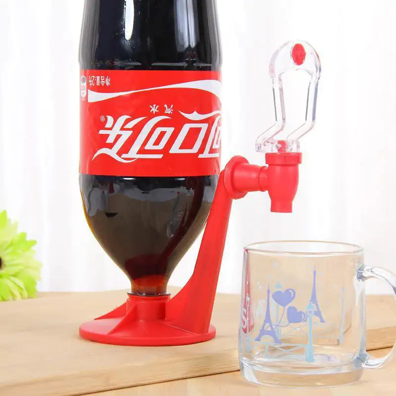 Upside Down Automatic Beverage Dispenser - A Novelty Drink Pouring Gadget for Home and Parties