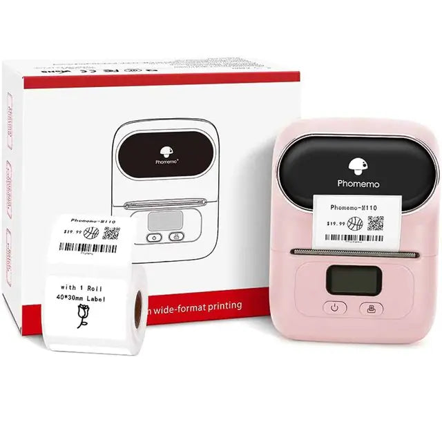 M110 Label Printer - Streamline Your Labeling with Sleek, Ink-Free Technology