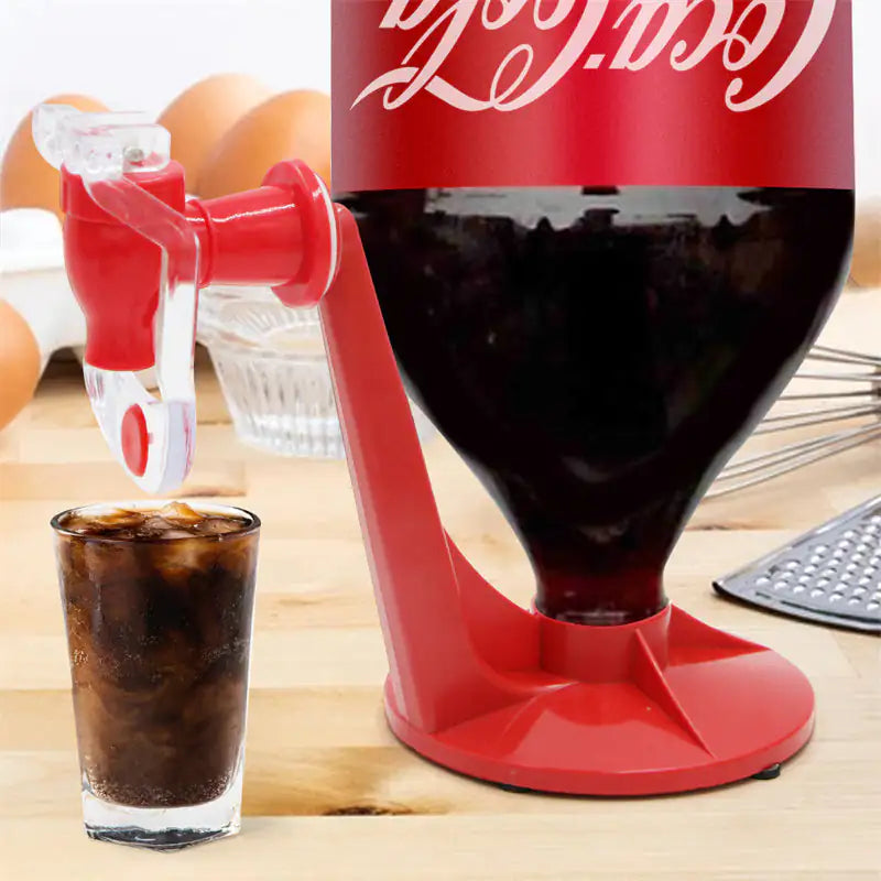 Upside Down Automatic Beverage Dispenser - A Novelty Drink Pouring Gadget for Home and Parties