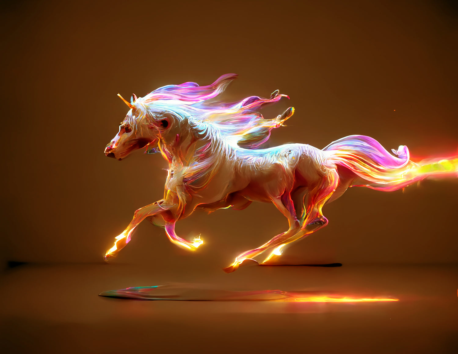 "The Magic Pony" Digital Art Collection - Unleash Your Imagination:!