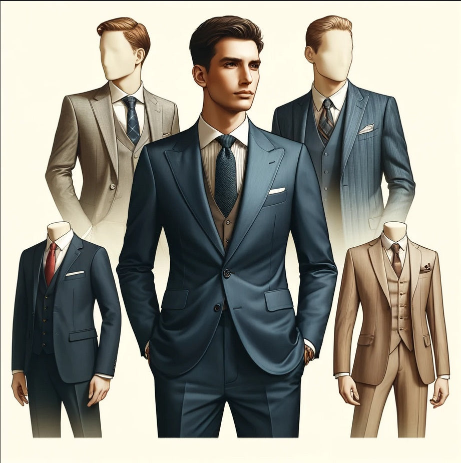 Men's Suit Collection - Elegant and Modern Suits for Every Occasion