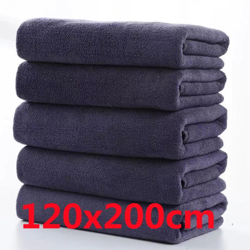 Extra Large Microfiber Bath Towel - Soft, Highly Absorbent, Quick-Dry for Multipurpose Use