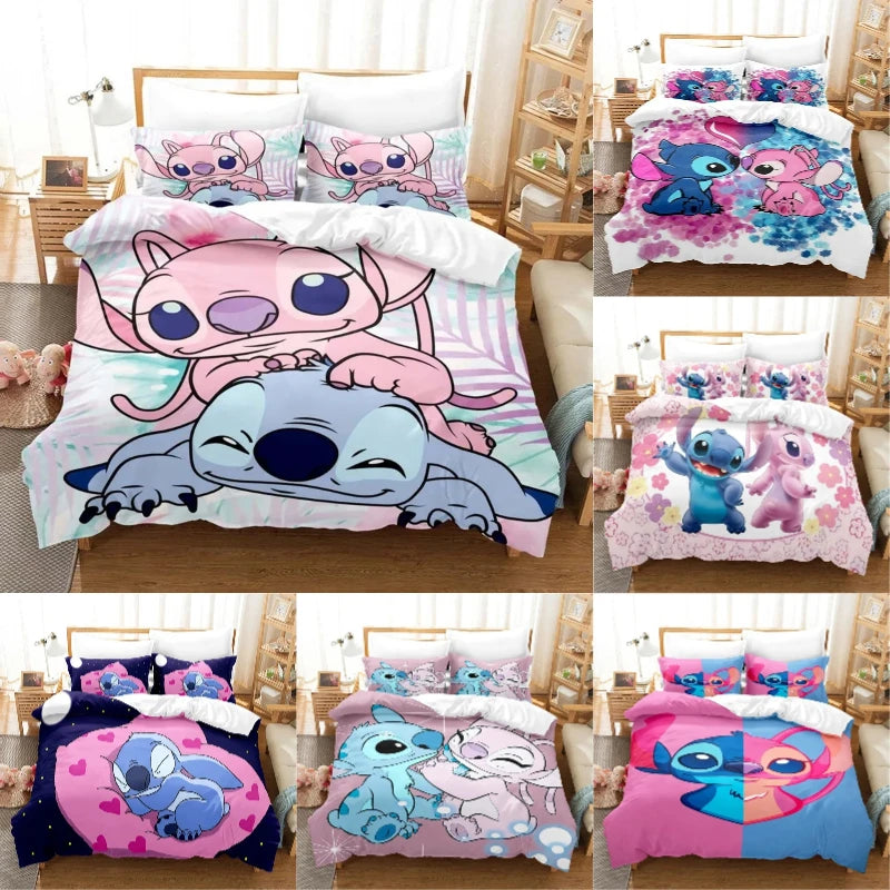 Add Disney Charm to Your Bedroom:  Stitch Duvet Cover & Pillowcase Set