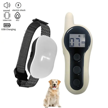 Ultrasonic Anti-Bark Dog Training Collar - Gentle, Effective Bark Control