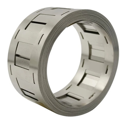 Nickel Strip for Li 18650 Battery Packs - Available in 1-10 Meter Lengths, 1P-4P for Spot Welding Machines