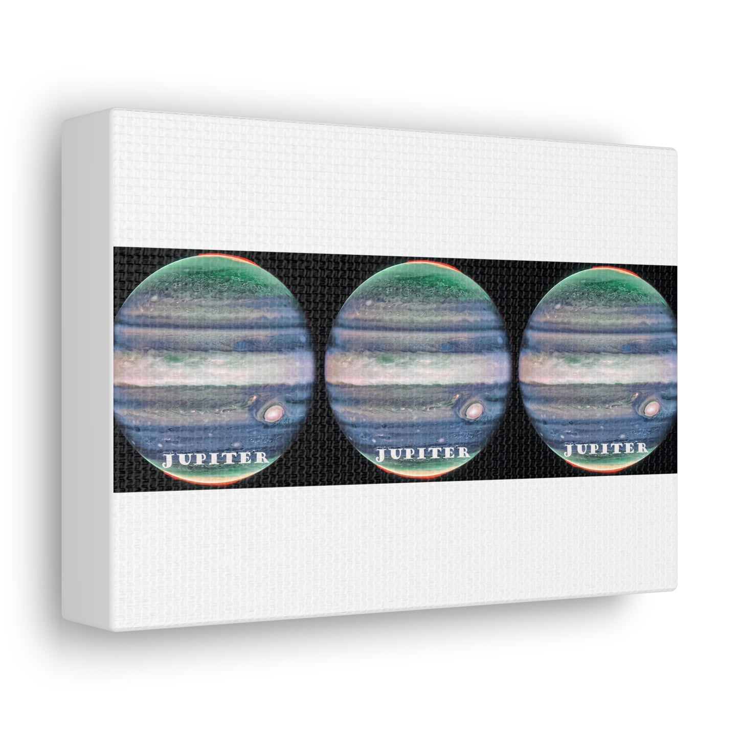 Unveiling Jupiter's Majesty: Cosmos Series Canvas Print