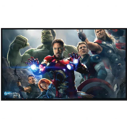 100-Inch 4K Ultra HD TV - High Resolution 3840*2160p Giant Screen Television for Home Cinema