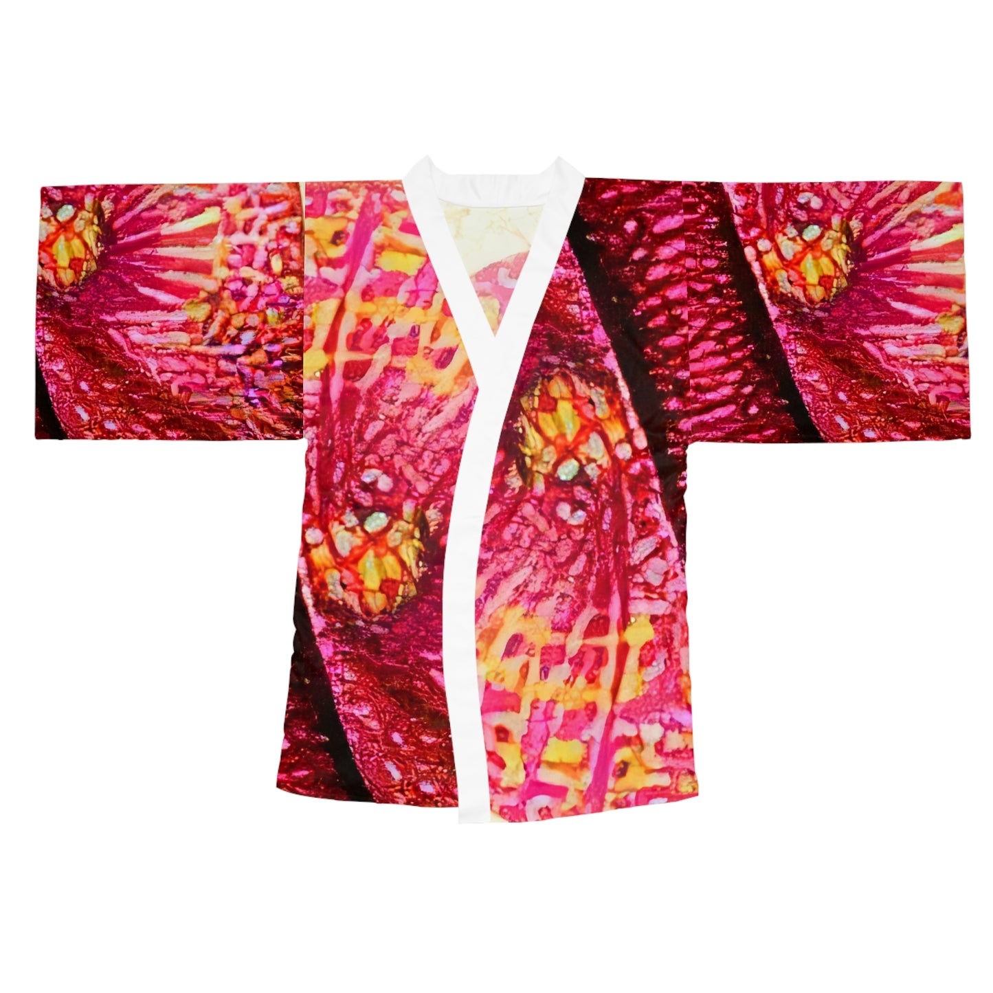 Sophisticated Cosmopolitan Series (U) Long Sleeve Kimono Robe 🌸