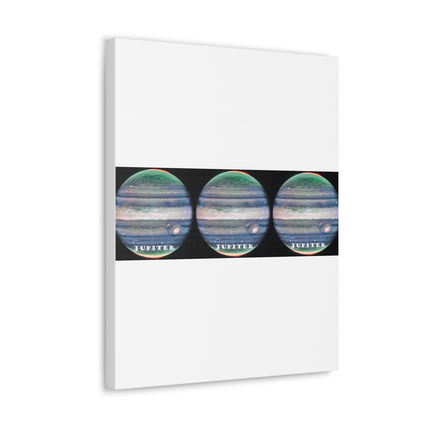 Unveiling Jupiter's Majesty: Cosmos Series Canvas Print