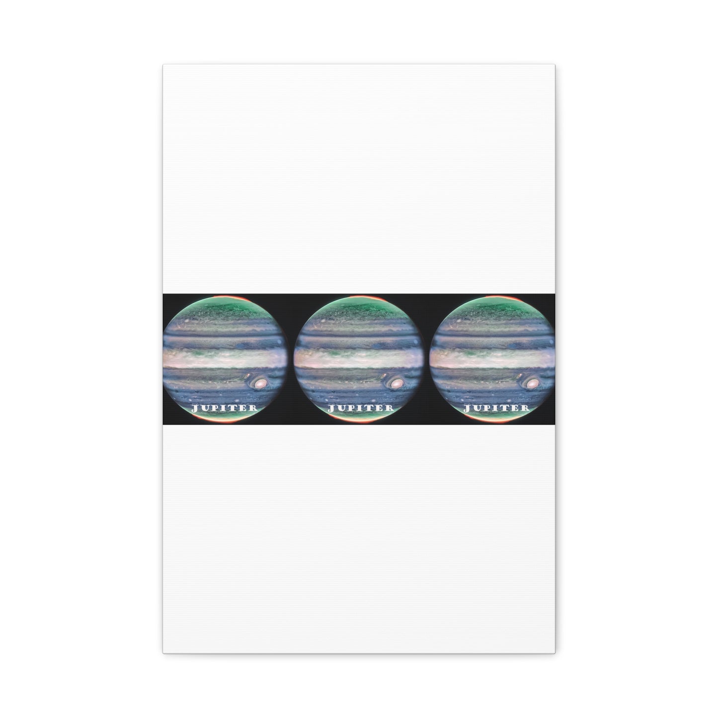 Unveiling Jupiter's Majesty: Cosmos Series Canvas Print