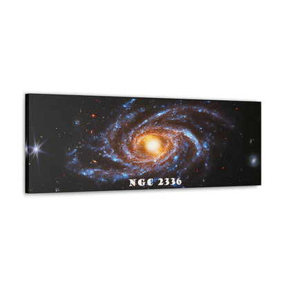 Gaze into the Galaxy: NGC2336 Cosmos Canvas Print