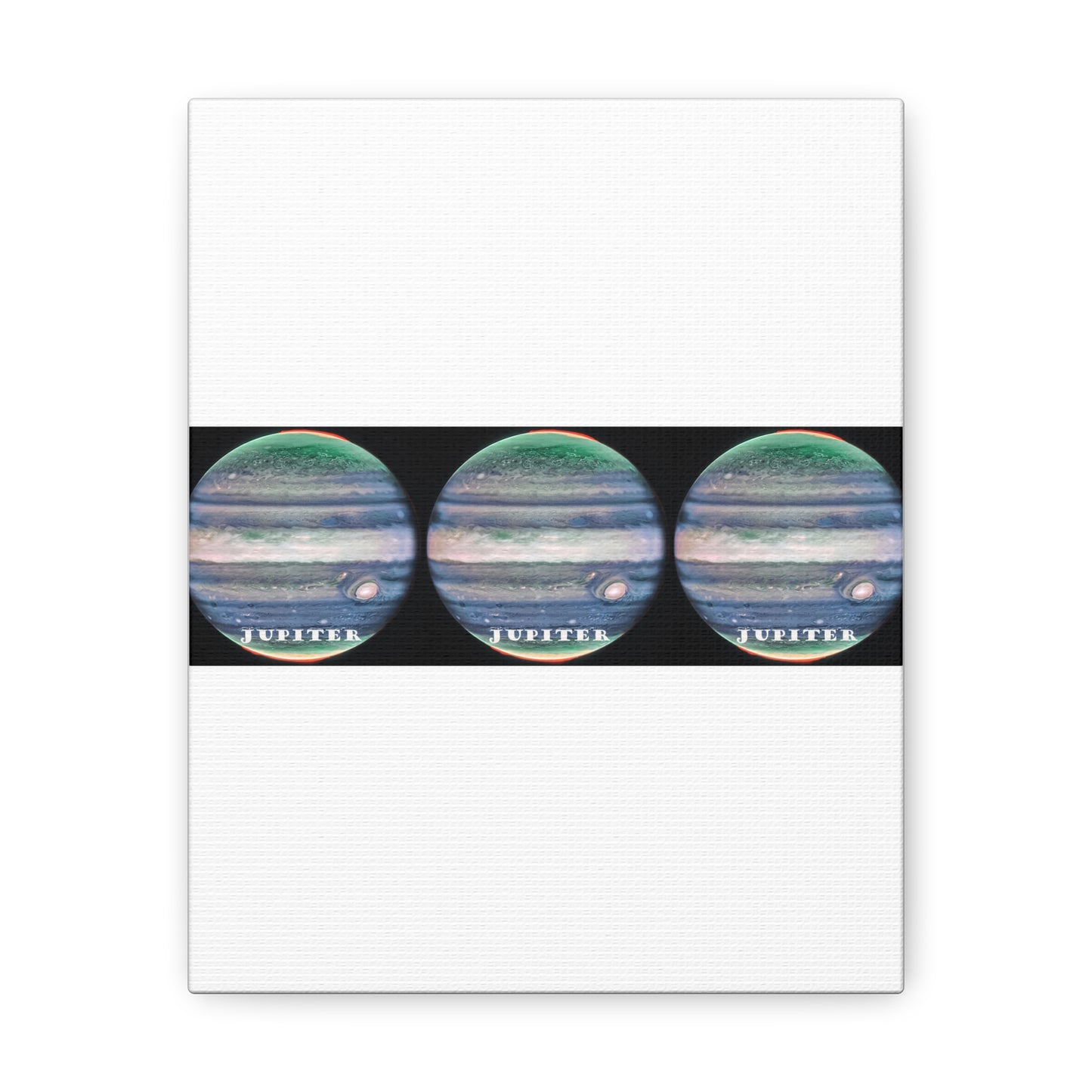 Unveiling Jupiter's Majesty: Cosmos Series Canvas Print