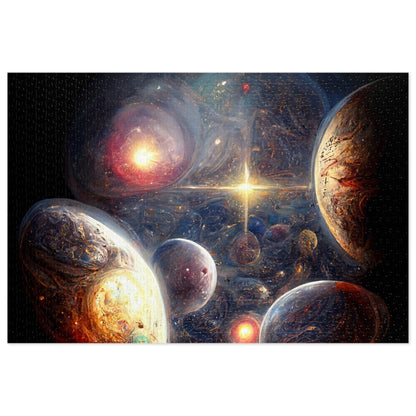 Cosmos Series 27 Worlds Jigsaw Puzzle (252, 500,1000-Piece)