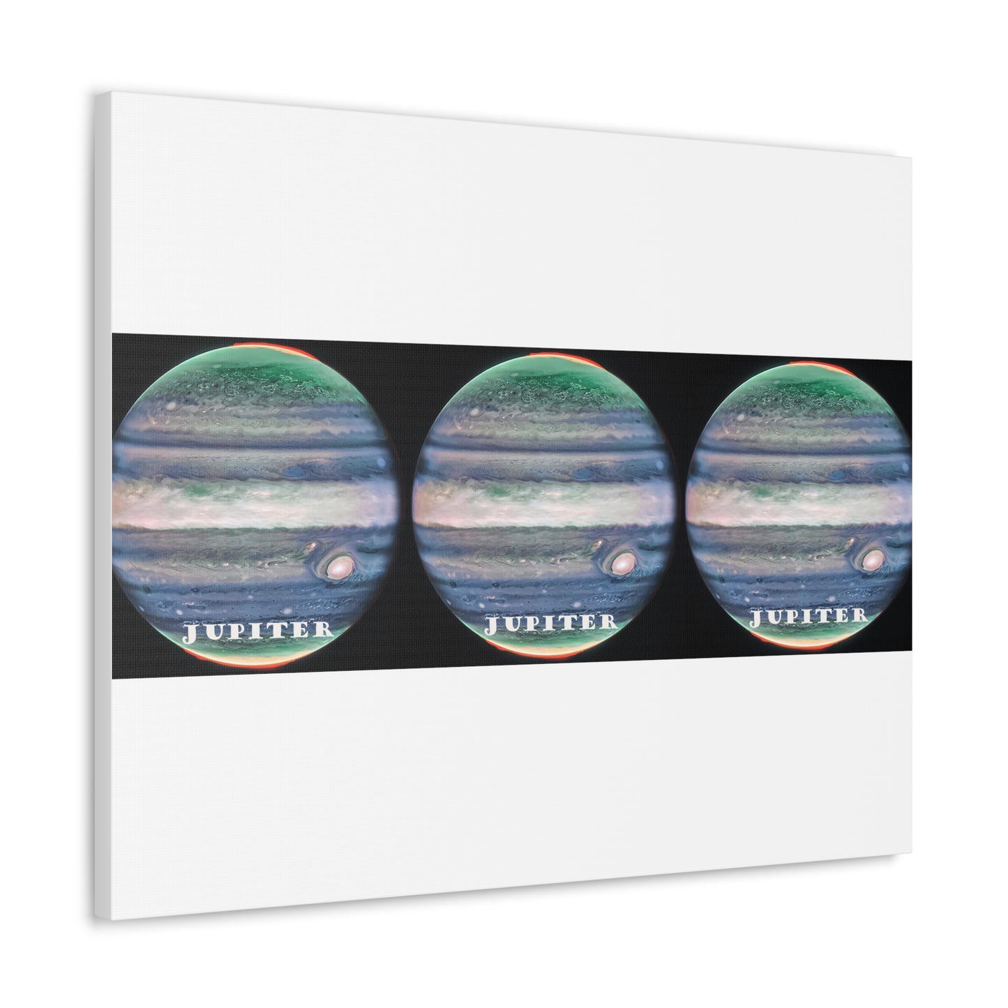 Unveiling Jupiter's Majesty: Cosmos Series Canvas Print