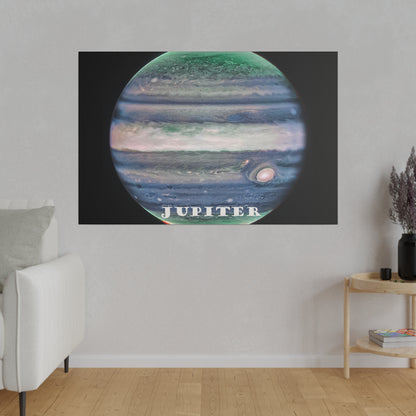 Cosmos Series 25 Jupiter Matte Canvas, Stretched, 0.75"