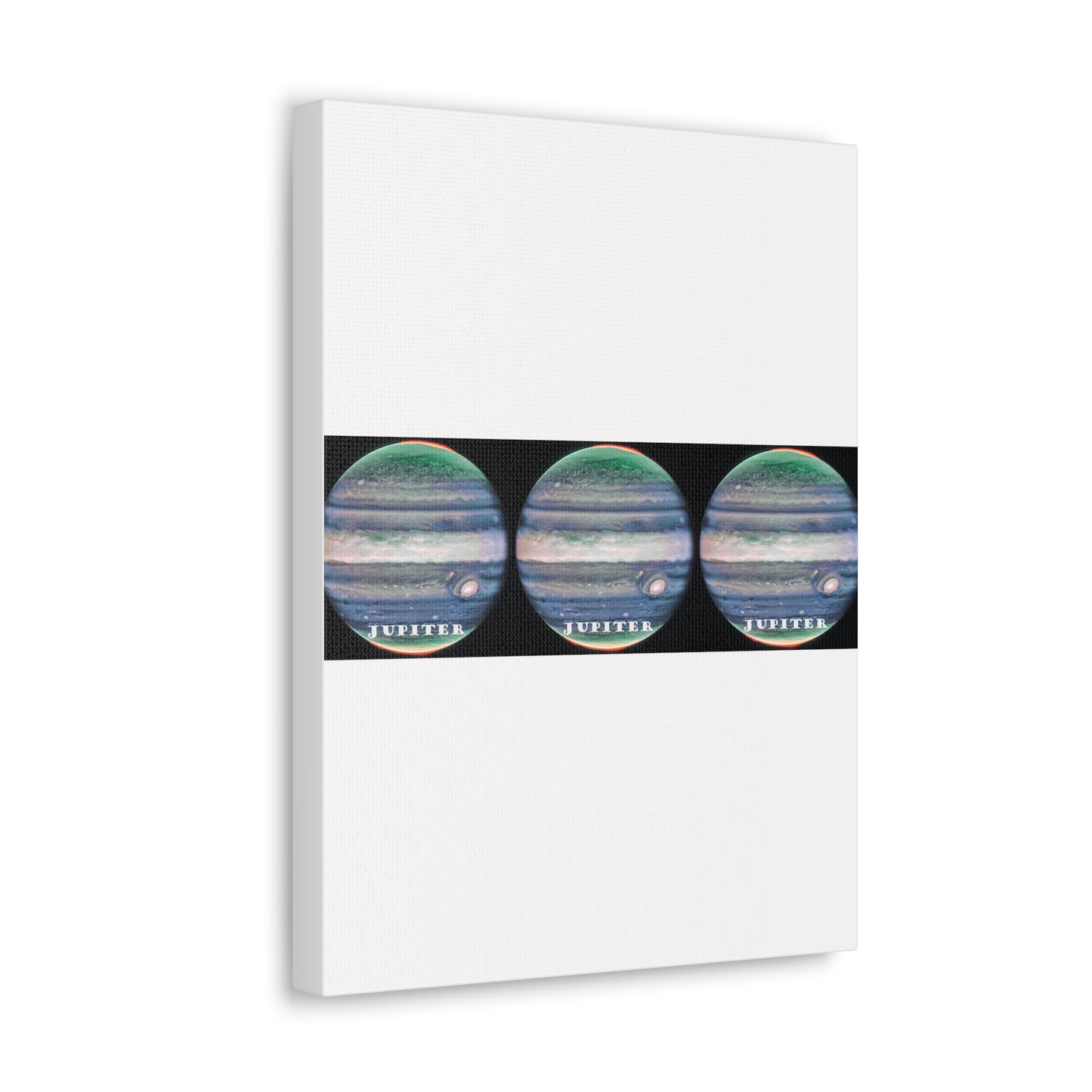 Unveiling Jupiter's Majesty: Cosmos Series Canvas Print