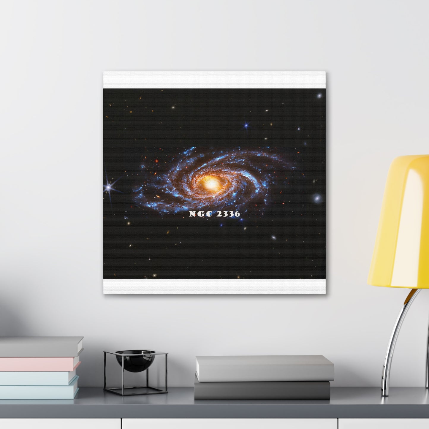 Gaze into the Galaxy: NGC2336 Cosmos Canvas Print