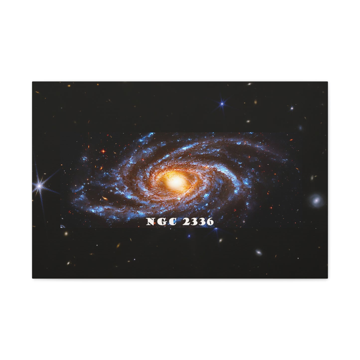 Gaze into the Galaxy: NGC2336 Cosmos Canvas Print