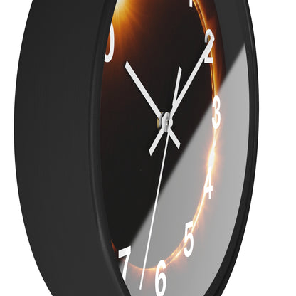 Solar Eclipse Clock Wall Clock Home Use!!