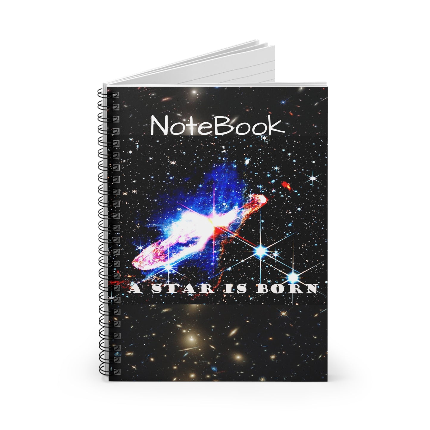 Cosmos Series 16 Actively Forming Stars Spiral Notebook - Ruled Line