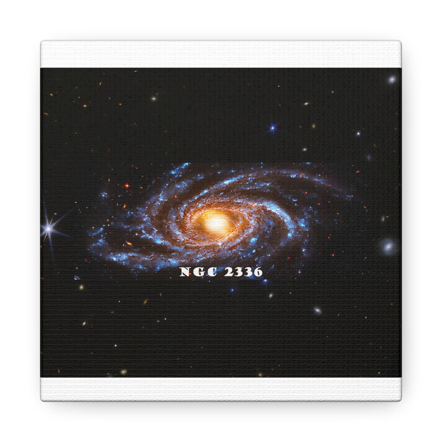 Gaze into the Galaxy: NGC2336 Cosmos Canvas Print