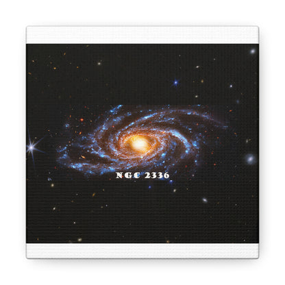 Gaze into the Galaxy: NGC2336 Cosmos Canvas Print