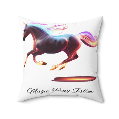 "The Magic Pony Pillow": Lily's Digital Images of Unicorns & Flying Horses